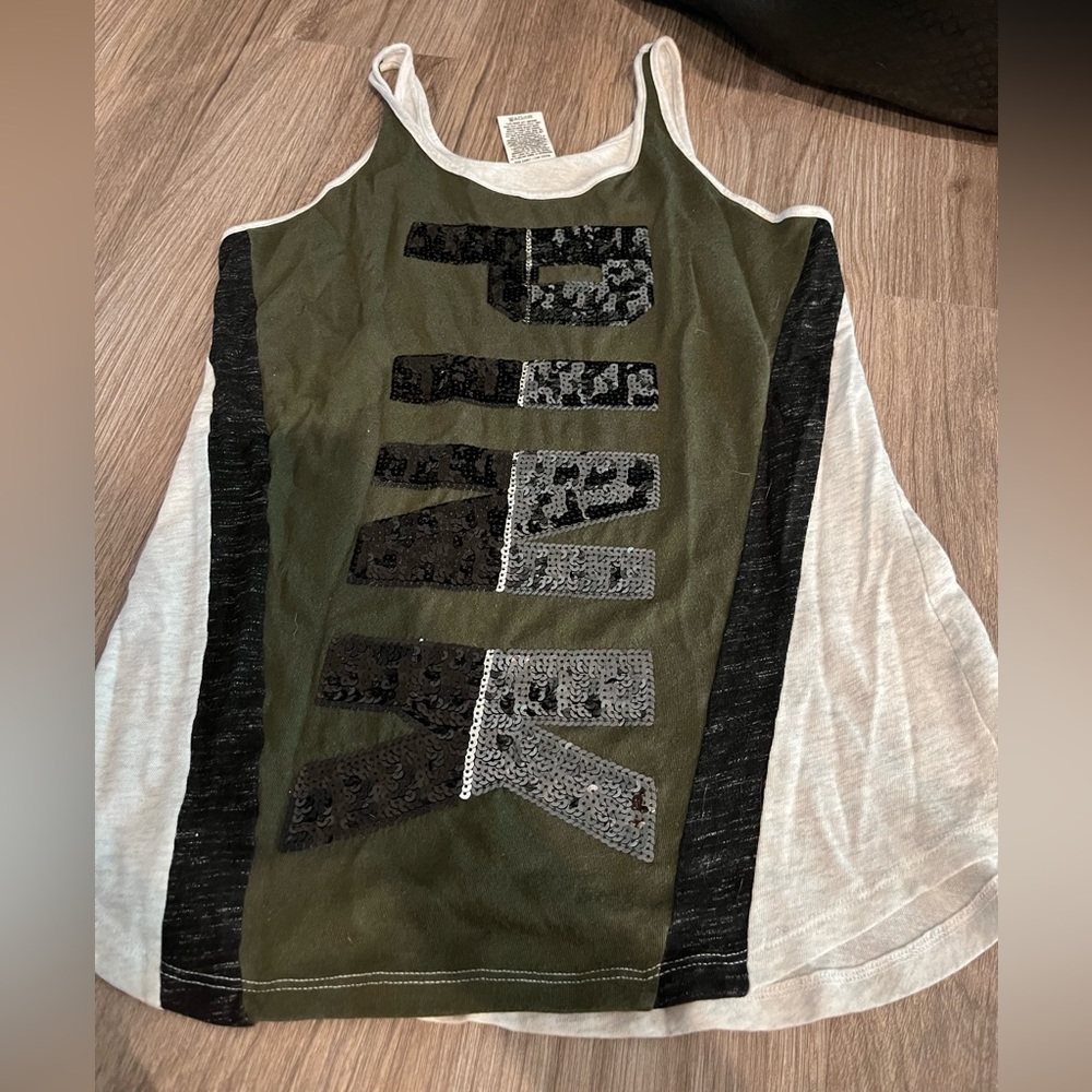 Victoria’s Secret PINK tank top sequins